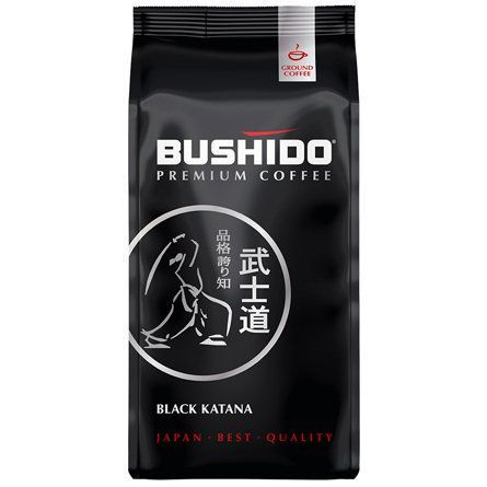 Кофе молотый BUSHIDO Black Katana 227 г #1