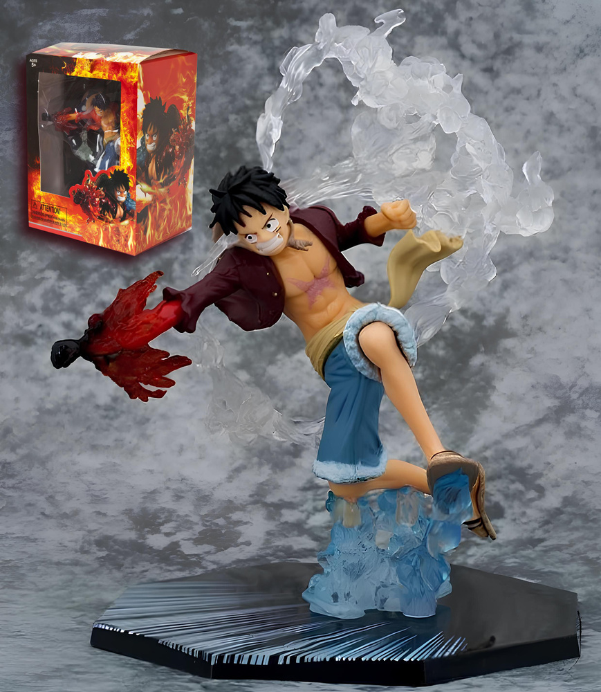 Фигурка Ван Пис Луффи / One Piece (19см) 22701 - купить с доставкой по  выгодным ценам в интернет-магазине OZON (811402423)