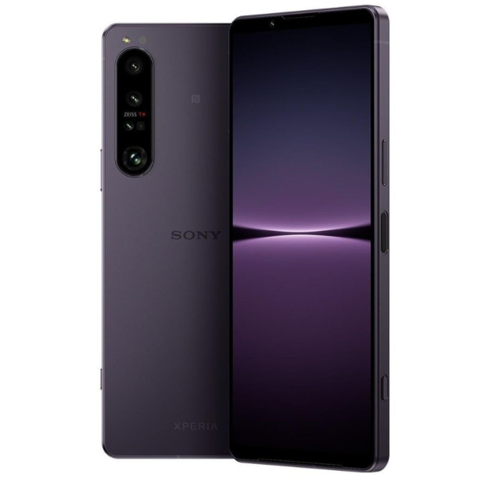 Sony Смартфон Xperia1 IV 5G (Европейская версия + русский язык + Google  Play) 12/256 ГБ, пурпурный