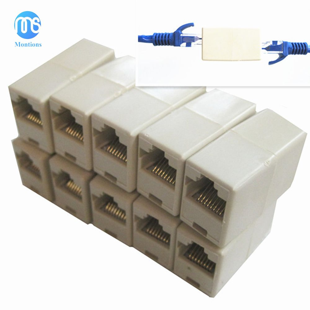 3/5/10 шт. 8P8C разъем RJ45 CAT5 соединительный разъем сетевой LAN ...