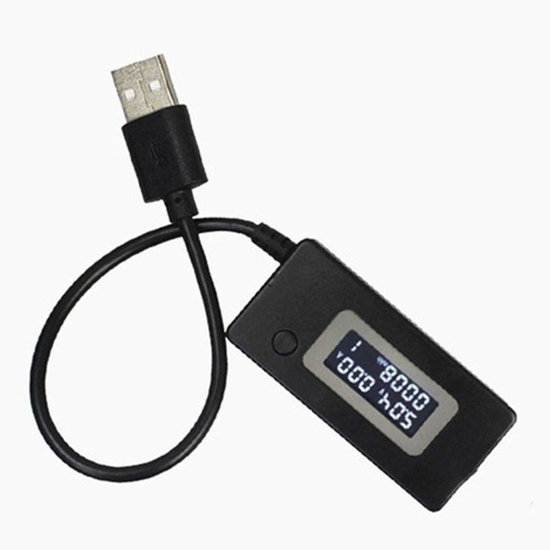 Мини-портативный LCD-USB измеритель емкости зарядного заряда с помощью ...
