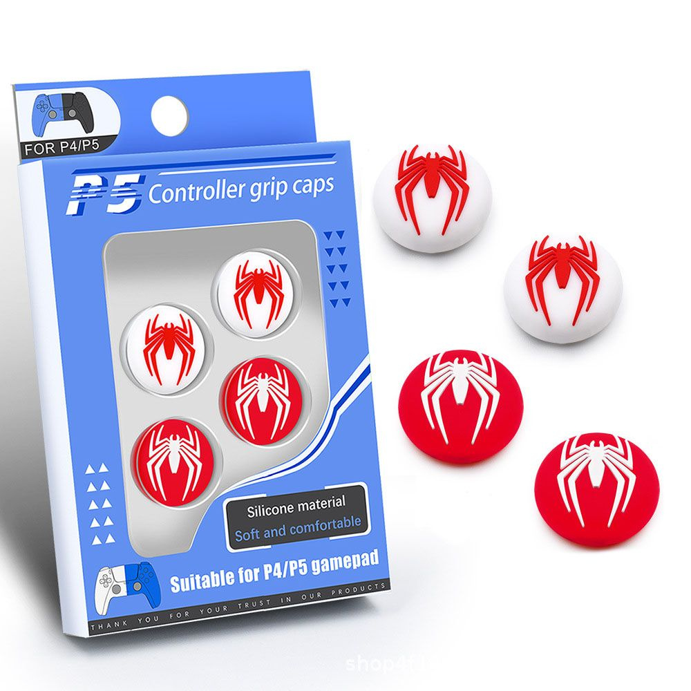 Накладки на стики для геймпада PS5, PS4 SpiderMan - купить с доставкой ...