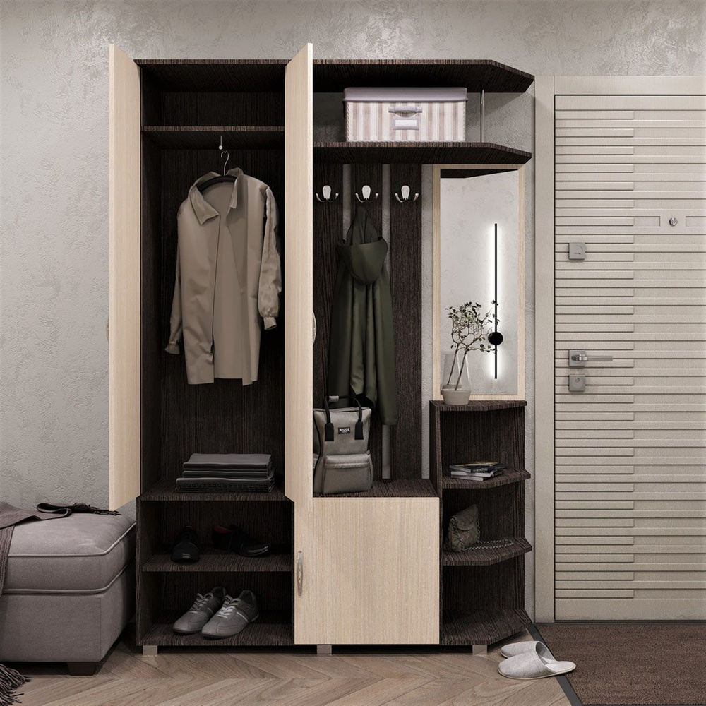 Комплект прихожей АС-МЕБЕЛЬ Домино - купить по выгодной цене в интернет ...