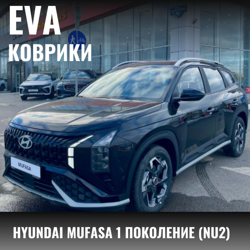 Коврики в салон автомобиля Hyundai Mufasa 1 поколение (NU2), 5 дверный 2023  года выпуска, цвет серый - купить по выгодной цене в интернет-магазине OZON  (1290564670)