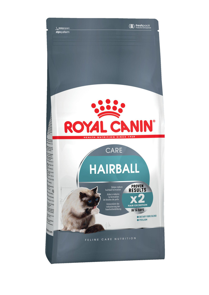 Royal Canin Hairball Care (400гр). Сухой корм для профилактики образования комочков шерсти у кошек  #1