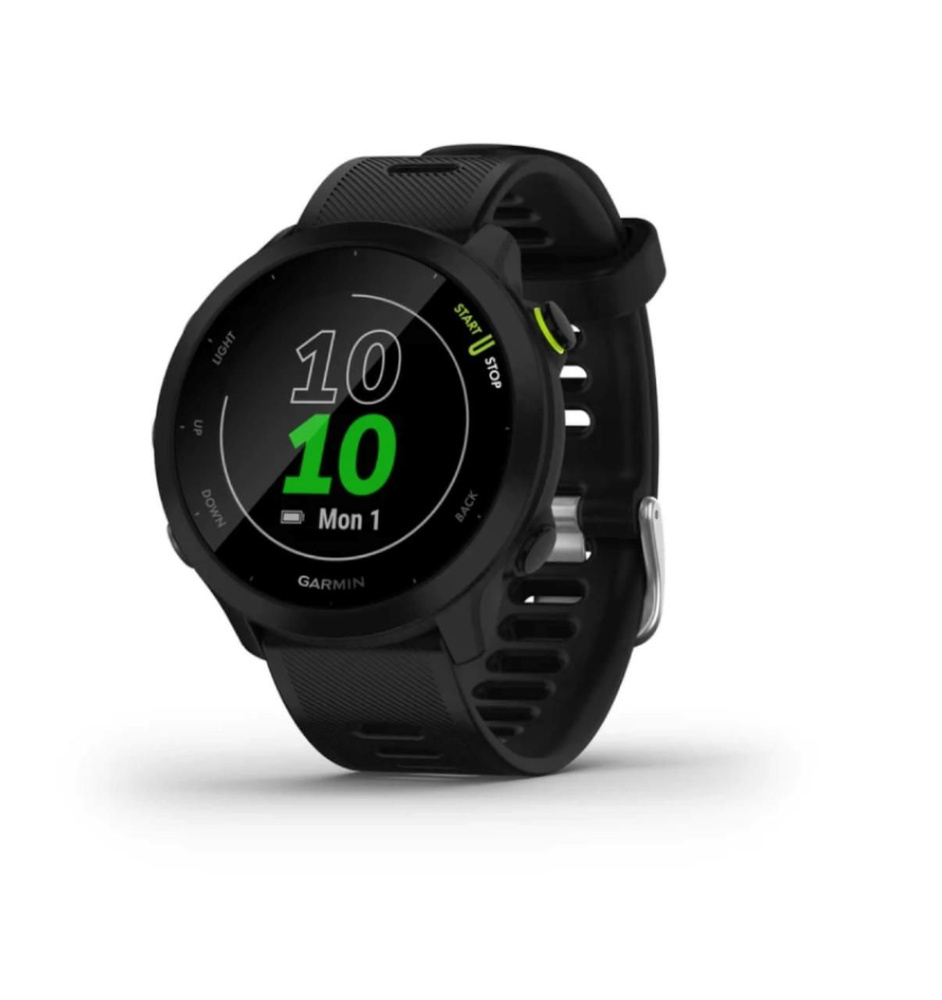 Часы для бега для спорта Garmin Forerunner 55 black #1