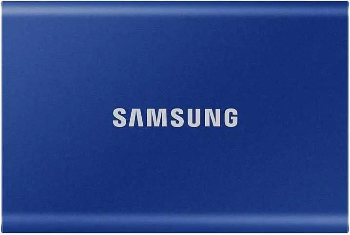 Samsung 500 ГБ Внешний SSD-диск MU-PC500H/WW (MU-PC500H/WW), синий #1