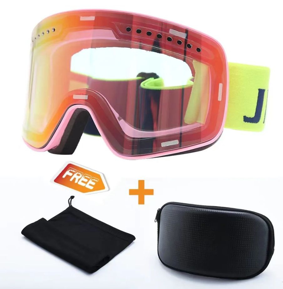Двухслойные противотуманные лыжные очки купить по выгодной цене в ...
