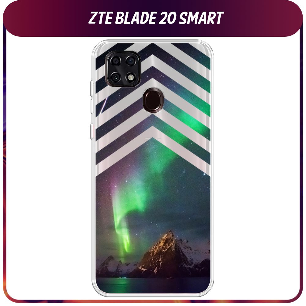 Силиконовый чехол на ZTE Blade 20 Smart / ЗТЕ Блэйд 20 Smart 