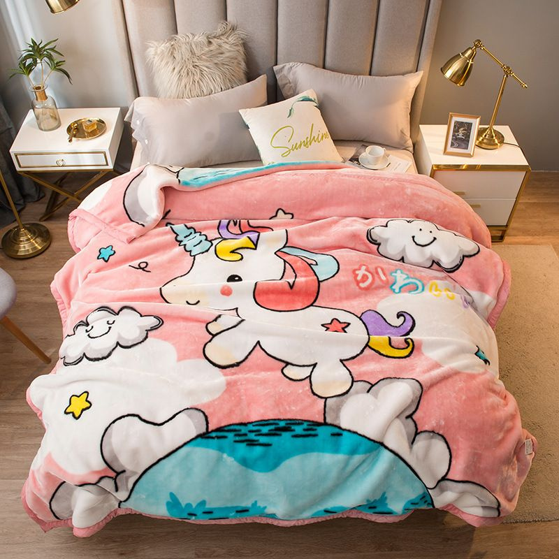 БЕМБІ Плед 200x150 см светло-розовый #1