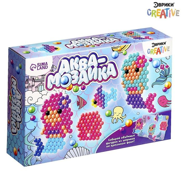 Аквамозаика с декорациями Русалки - купить с доставкой по выгодным ...