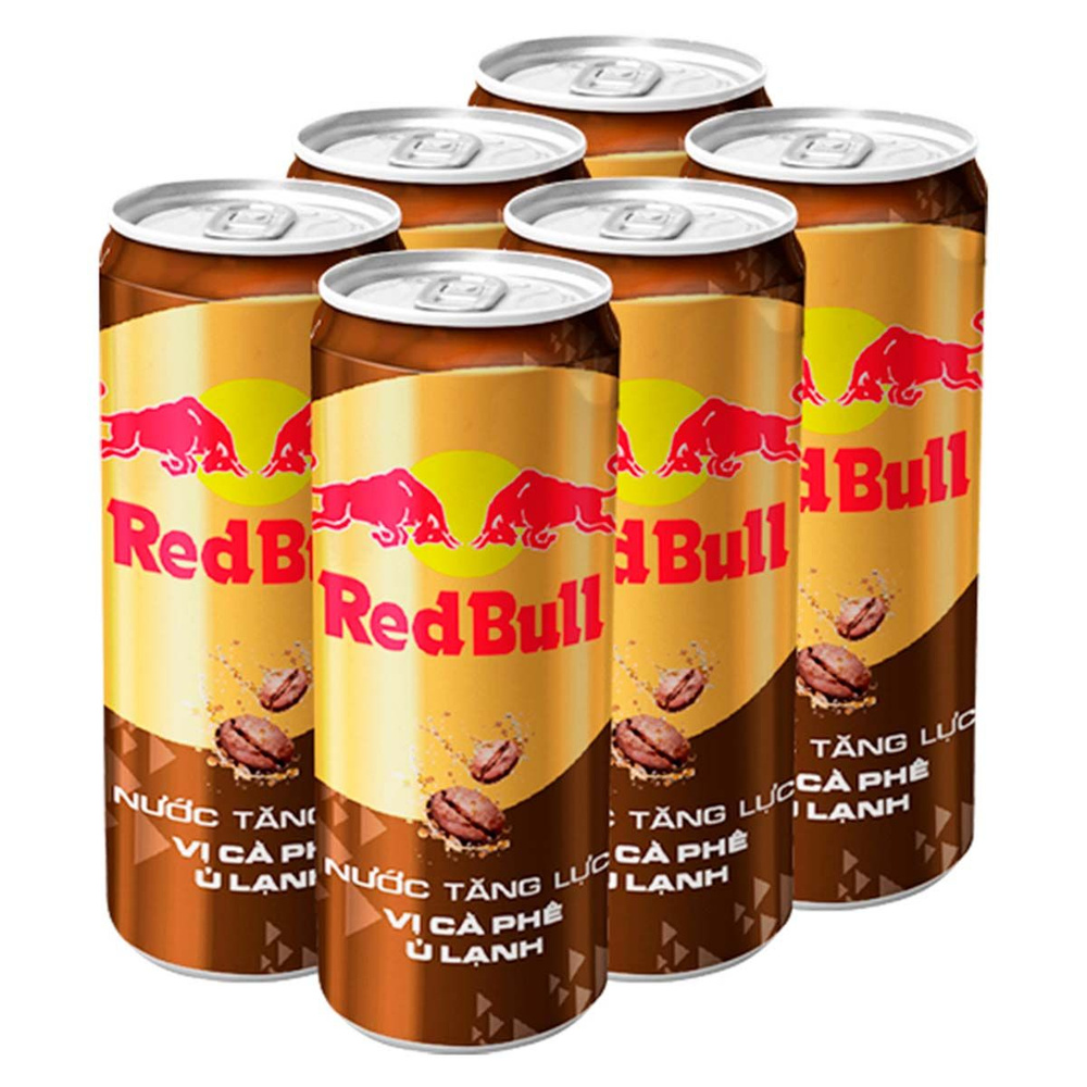 Энергетический напиток Red Bull Coffee со вкусом кофе (Вьетнам), 250 мл (6  шт) - купить с доставкой по выгодным ценам в интернет-магазине OZON  (671115065)