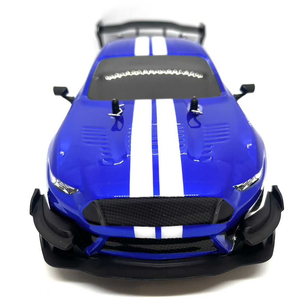 Радиоуправляемая машина для дрифта Ford Mustang 1:14 4WD 2.4g синий -  купить с доставкой по выгодным ценам в интернет-магазине OZON (1329018430)