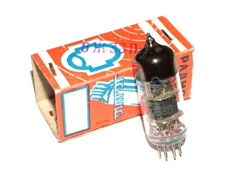 Радиолампа 6Ж38П-ЕВ / EF190 / 6BH6 пентод (Рефлектор) - купить с ...
