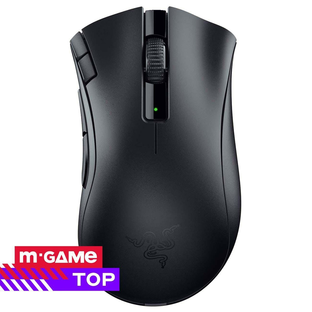 Razer Игровая мышь беспроводная DeathAdder V2 X Hyperspeed (RZ01-04130100-R3G1), черный  #1