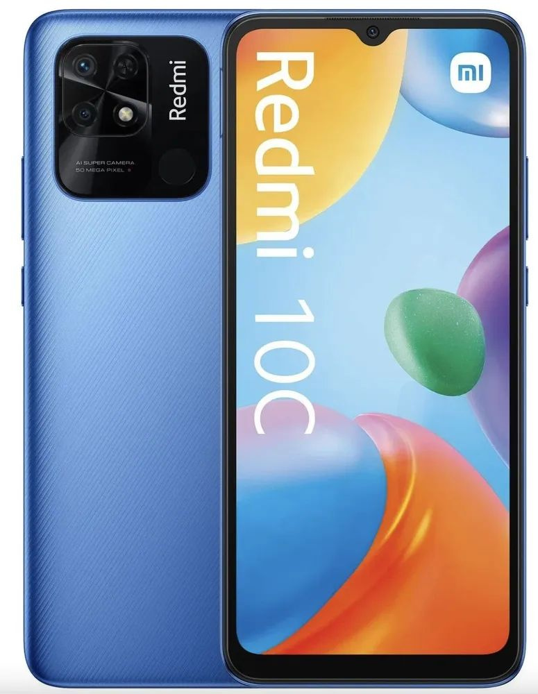 Смартфон Redmi 10c - купить по выгодной цене в интернет-магазине OZON ...
