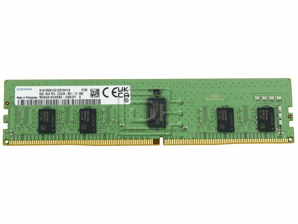 Reg Оперативная память SamSung Серверная оперативная память DDR4 3200МГц ECC 1x8 ГБ (M393A1K43DB2-CWE) #1