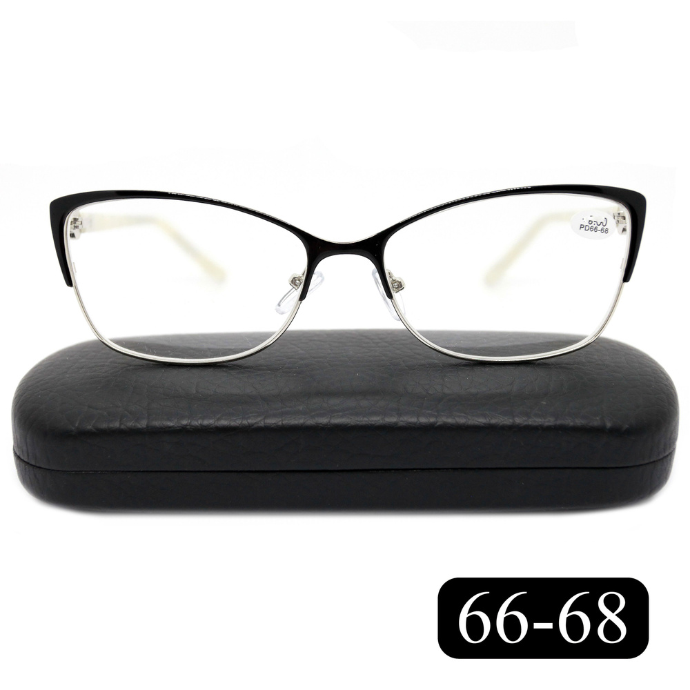 Очки для зрения-чтения PD 66-68 женские (+4.00) Glodiatr 2032 C1, цвет ...