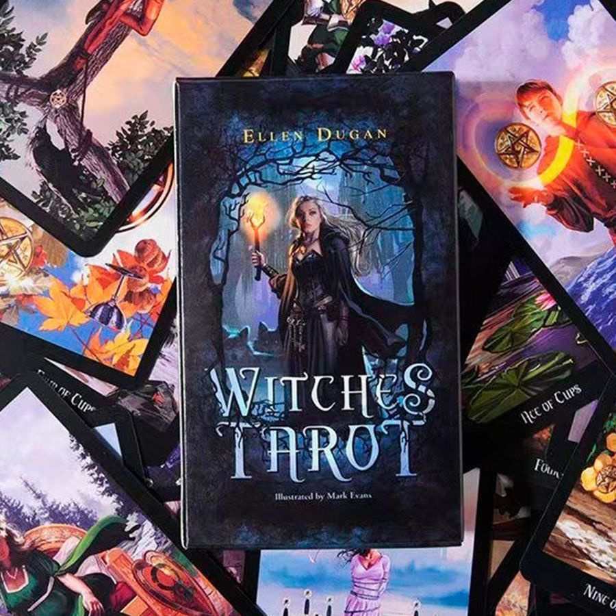Карты гадальные - Witches Tarot - Таро Ведьм (Колдовское Таро) - купить ...