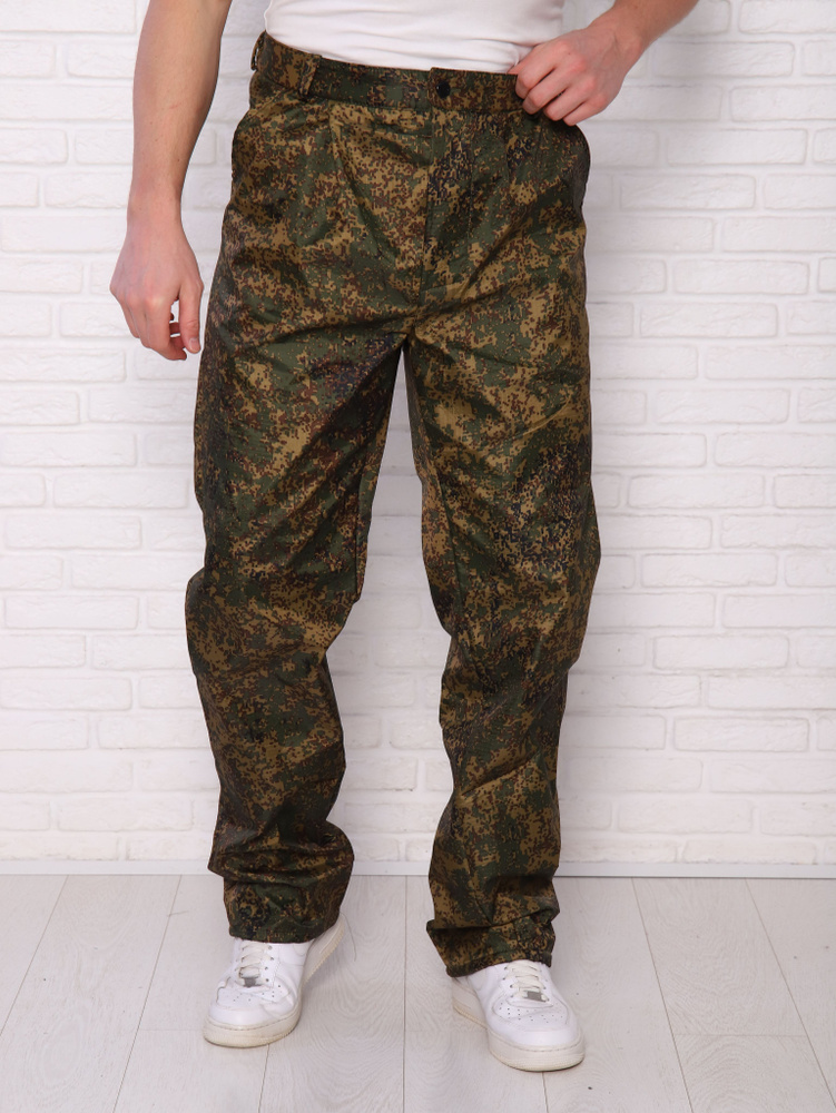 Тактические брюки/ штаны на флисе мужские (52-54, 182-188) #1