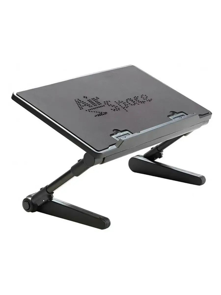 Airspace adjustable laptop store desk in black