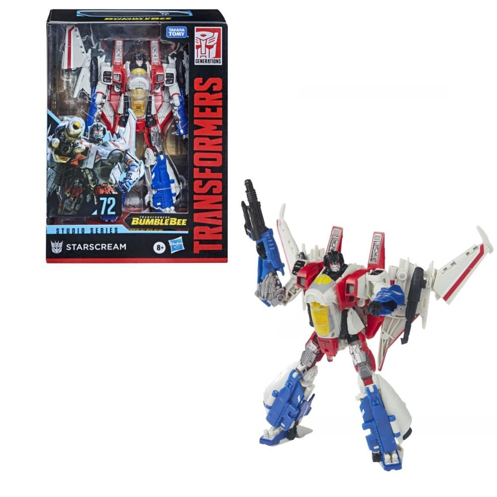 Игрушка Hasbro Серия SS72 Transformers Toys Studio Voyager Transformers:  Фигурка Бамблби Старскрима - от 8 лет и старше, 6,5 дюймов F0790 - купить с  доставкой по выгодным ценам в интернет-магазине OZON (1474623281)