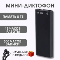 Мини скрытые диктофоны с активацией голосом