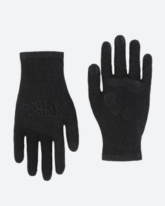 the north face etip gloves in grey