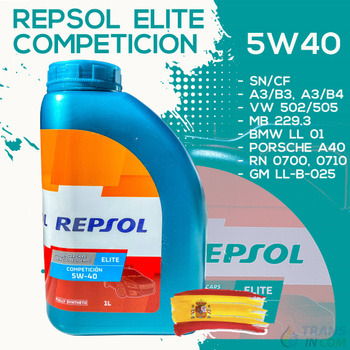 Fransa - Aceite Repsol Elite Evolution 5W40 1L