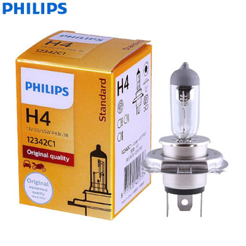 ᐈ Лампи H4 PHILIPS +30% 12V 60/55W (12342PRC1): ціна - купити в