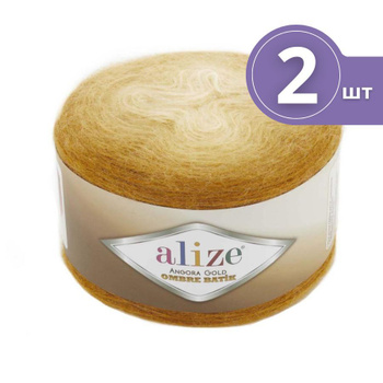 Ализе Ангора Голд Батик Пряжа – купить в интернет-магазине OZON по ...