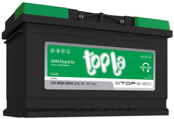 Exide EK 800 12V 80Ah 800A(EN) L4 - Start & Stop AGM - Batterie Auto - Start  Batterie Shop