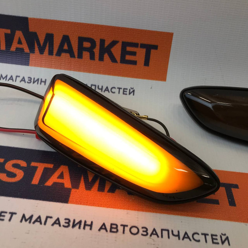 Повторители боковые на крыло, поворотники на крылья (поворотники плазма ...