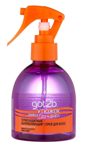 Schwarzkopf Got2b Утюжок Термозащитный Выпрямляющий Спрей для волос ...