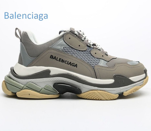 Balenciaga grise best sale triple s