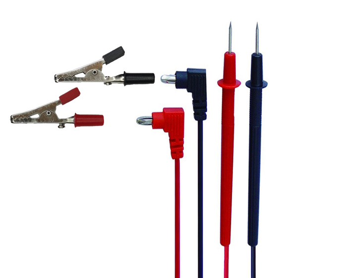 Щуп для мультиметра/тестера + два крокодила - купить с доставкой по ...
