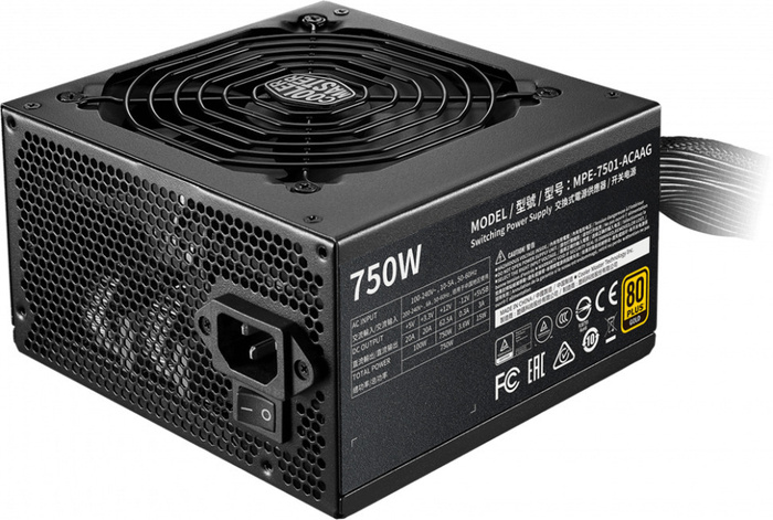 Блок питания 750W Cooler Master MWE Gold 750 V2 (MPE-7501-ACAAG-EU ...