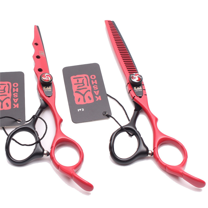 Набор Японских парикмахерских профессиональных ножниц для филировки и ...