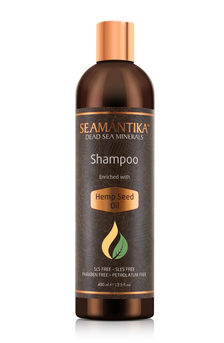 Seamantika Шампунь для волос Hemp Seed Oil с органическим маслом для ...