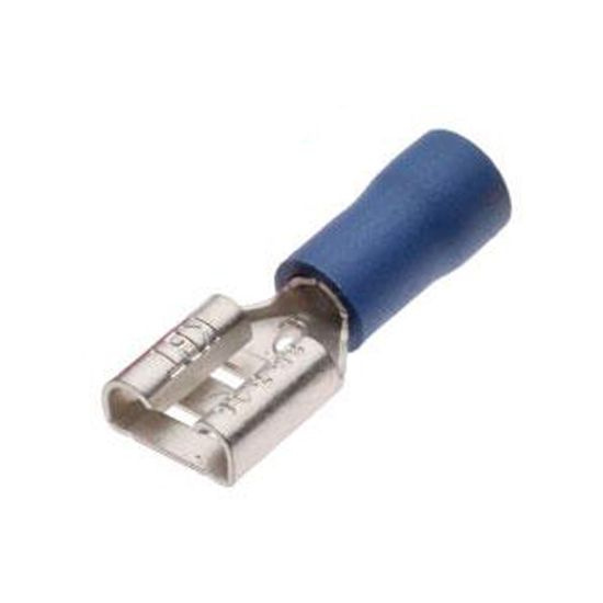 Разъемы плоские изолированные (мама) с ПВХ манжетой КВТ РПИ-М 2.5-(4.8 ...