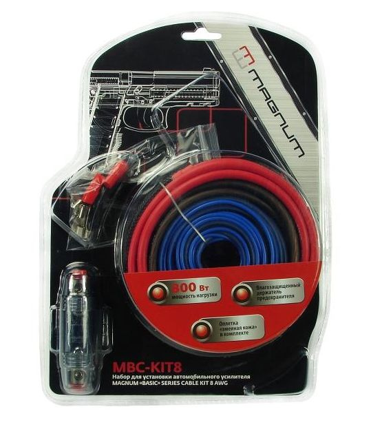 Установочный комплект MAGNUM MBC-KIT8 8GA для подключения усилителя ...