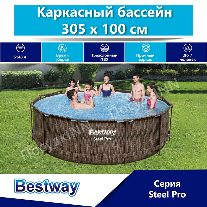 Материал каркасного бассейна bestway