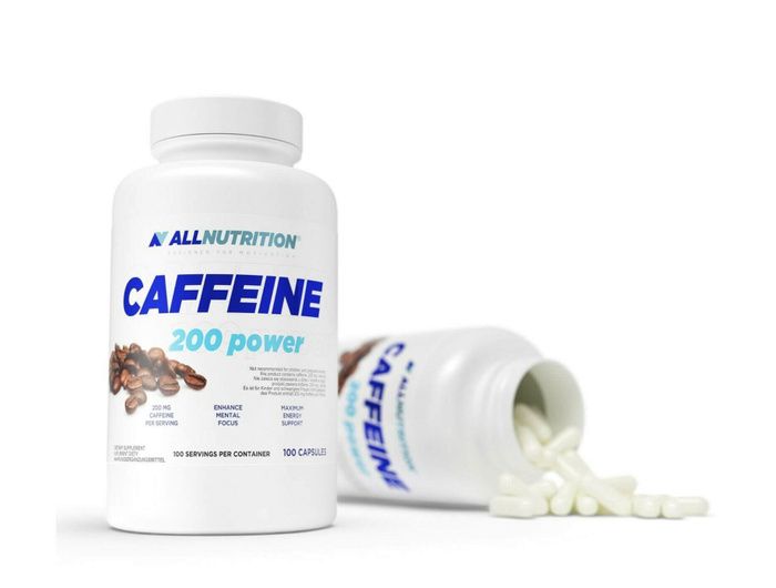 Кофеин AllNutrition Caffeine 200 power 100 капсул - купить с доставкой ...