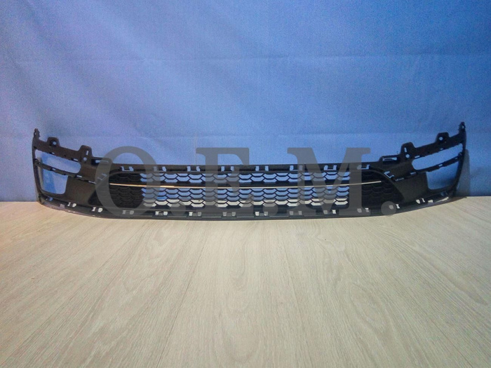 Решетка переднего бампера для Киа Рио 3 рестайлинг 2015-2017, Kia Rio 3 ...