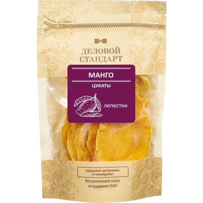 Деловой стандарт Манго сушеное лепестки, 200 грамм - купить с доставкой ...