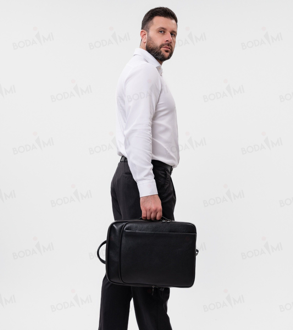 Рюкзак мужской из натуральной кожи / Портфель кожаный - купить с ...