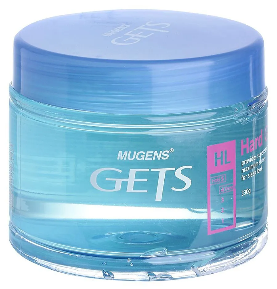 Welcos Гель для укладки волос Mugens Gets Hard Gel, 330 г, 330 г