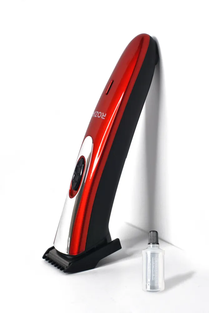 Профессиональный Триммер, машинка для стрижки волос, красно-черная  #1