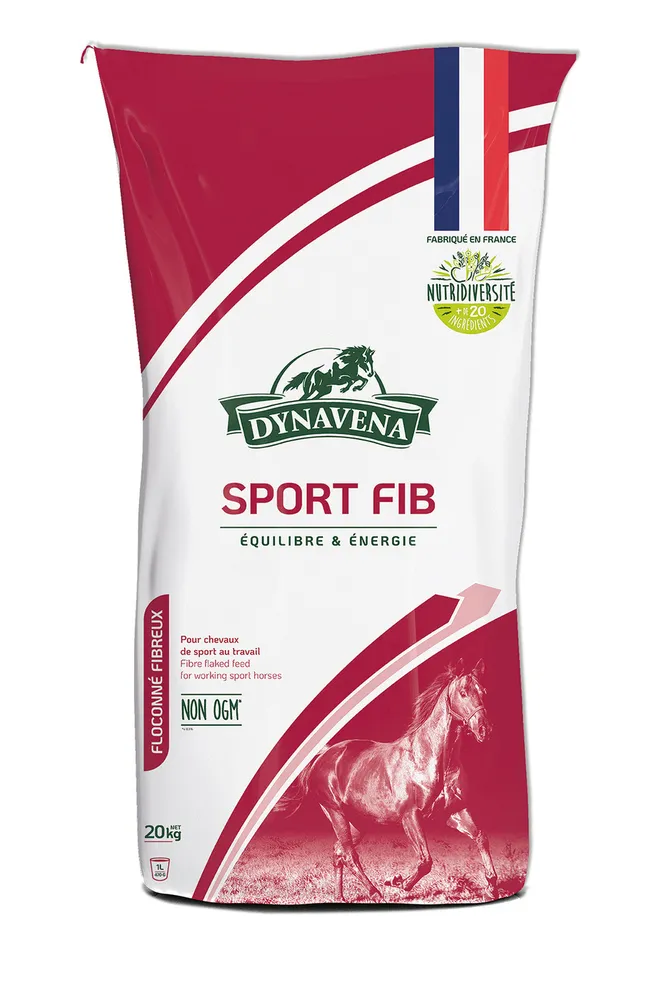 Корм в виде хлопьев для лошадей Dynavena мюсли (Динавена) Sport Fib. Для лошадей, несущих интенсивные нагрузки 20кг, 20 кг, фото 6