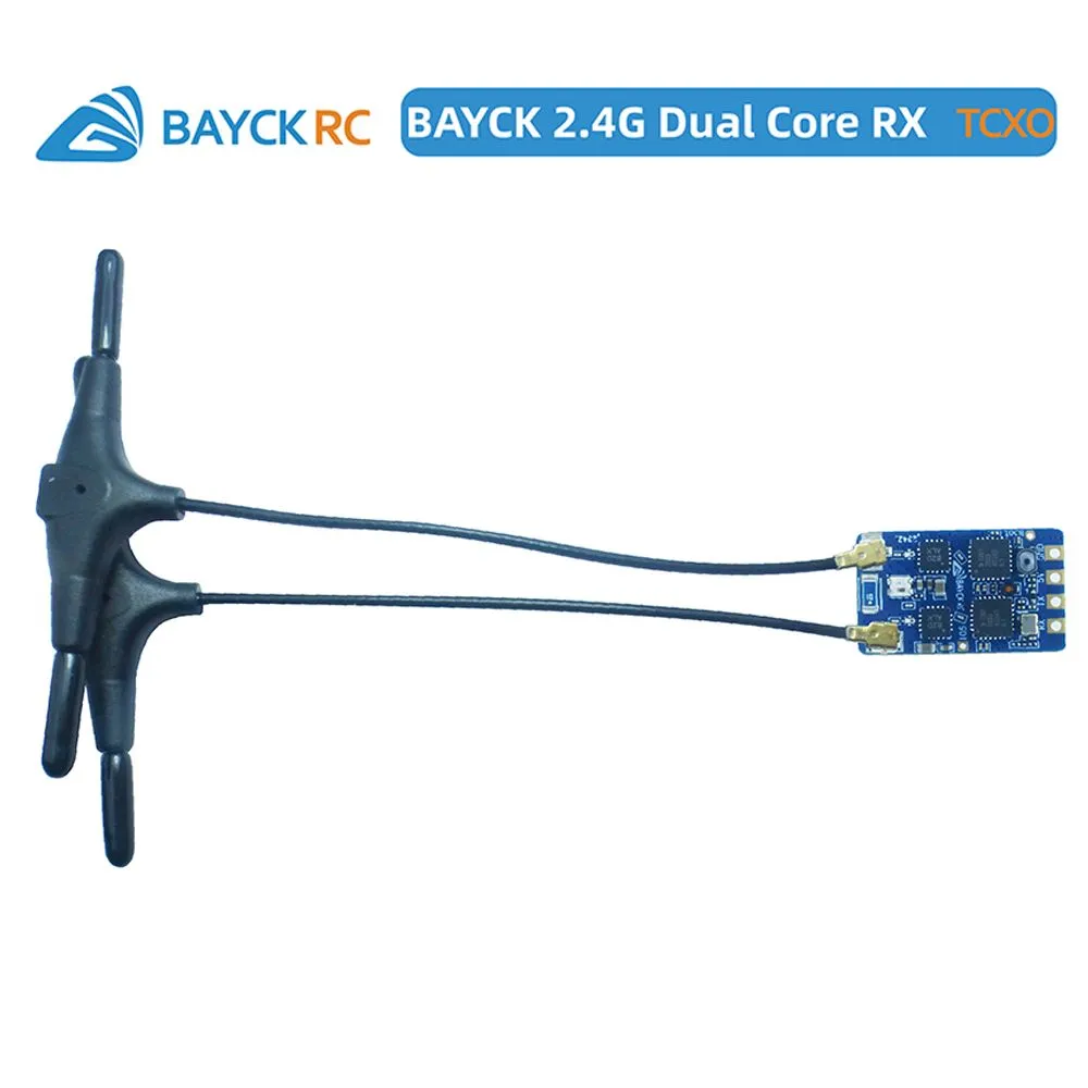 BAYCK ELRS 2.4GHz Dual Core Nano RX TCXO receiver 2x150mm